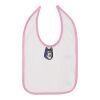 Infant Contrast Trim Premium Jersey Bib Thumbnail