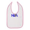 Infant Contrast Trim Premium Jersey Bib Thumbnail
