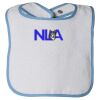 Infant Contrast Trim Terry Bib Thumbnail