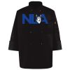 Ten Pearl Button Black Chef Coat Thumbnail